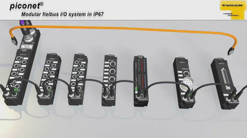 piconet - Modular fieldbus I/O system in IP67